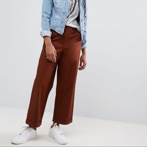 ASOS relaxed fit wide leg pant